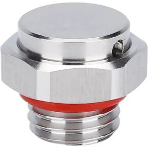 Waterproof Air Vent Valves 1pc 304 Stainless Steel Air Vent Valve Waterproof Screw In Breather M5 M6 M8 M10 M12 Automatic Venting(M10X1.5) in Saudi Arabia