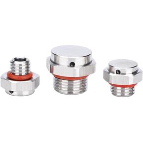 Waterproof Air Vent Valves 1pc 304 Stainless Steel Air Vent Valve Screw In Waterproof Breather M5 M6 M8 M10 M12 Pressure Relief(M12X1.5A) in Saudi Arabia