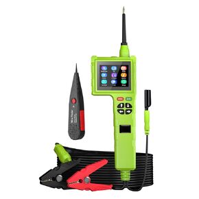 Intelligent Automotive Circuit Tester 9V-48V, 2.4'' LCD Electrical System Tester with Multimeter/Oscilloscope/Relay Test, Leakage Detection & Component Activation for 12V/24V Vehicles in Kuwait