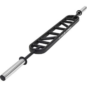 Valor Fitness Swiss Barbell, Tricep Bar for Olympic Weight Plates, Multi Grip Bar for Bench Press, Shoulder and Arm Training in Kuwait