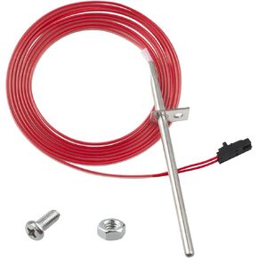 3-20-00844 مسبار الثرمستور ESP الأحمر يناسب موقد Harman Pellet Accentra 52i، إدراج Accentra، مطلق 43 63، P35i، P38، P43، P61، P61A، P68، PC45، XXV، لجهاز التسخين BA100، BH105، BH60، BIO-120 in Kuwait