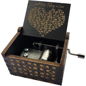 TheLaser'sEdge Elvis Presley Can't Help Music Box, with “Can’t Help Falling In Love" song, Gifts for Women, Birthday, Christmas in Kuwait