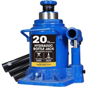 Big RED 20 Ton Bottle Jack Heavy Duty Hydraulic Car Jack, 7.56-14.05 inch Lift, Leak - Free Design, Suited for Auto, Truck & House Lift, 25.35 lbs Weight,Blue in Kuwait