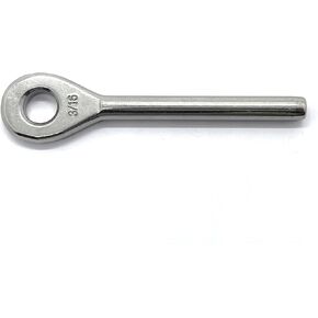 تركيبات نهاية طرفية للعين من الفولاذ المقاوم للصدأ 316 لكابلات بقطر 1/8 بوصة و3/16 بوصة و1/4 بوصة (للكابل 3/16 بوصة، 2) in Kuwait