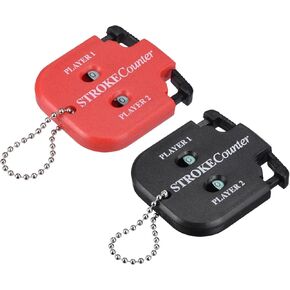 Golf Score Indicator, Stroke Counter Clicker Portable Handy Count Shot Keeper with Key Chain for Golfer Training in Kuwait