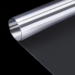 48 x 96 Inch PET Plexiglass Sheet Roll, Extra Large Clear Flexible Plastic Sheet, Transparent Acrylic Alternative for Crafts, Picture Frames, Signs, DIY Displays & Protective Barriers in Saudi Arabia