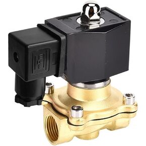 1/2 Inch 2 Way Solenoid Valve 220V 12V 24V 110V Brass Normally Closed/Open 1Pcs(230VAC_NORMALLY CLOSED) in Saudi Arabia