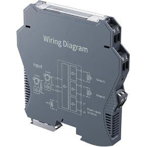 1-Input 2-Output 4-20mA 0-20mA Signal Isolator 35MM DIN Rail(Output 4-20mA,Input 0-20mA) in Kuwait