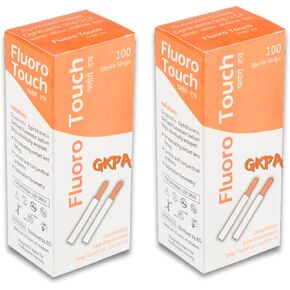 Ophthalmic Fluoro Touch Strips Pack of 200 Strips 100 Strips Each Box by GKPA in Saudi Arabia