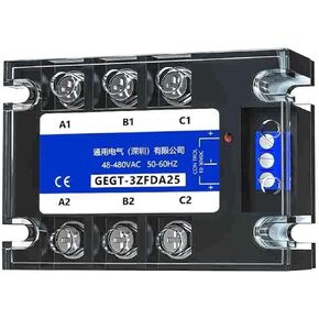 مرحل الحالة الصلبة ثلاثي الطور 220 فولت محرك للأمام والخلف GEGT-3ZF وحدة تحكم 380 فولت AC60A(GEGT-3ZFDA60) in Kuwait