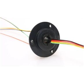 1pcs Mini Through Hole Slip Ring, 10mm Hole Diameter, Hollow Conductive Ring Connector, 6 Channel 2A Collector Swivel Ring Connector in Kuwait