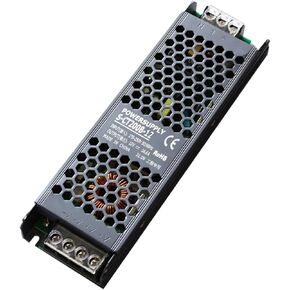 200W DC12V/24V/48V LED Strip Power Supply AC to DC 175-250VAC Engineering for Advertisement Light Box(12V-200W) in Kuwait
