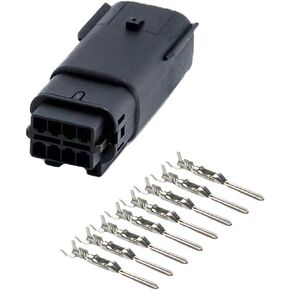Automotive Cable Connector Molex 8-Pin Waterproof 33472-4801 33482-4879 Male/Female Transducer Plug Adapter & Socket Housing with Terminals (Female) in Saudi Arabia