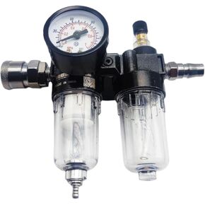 AFC2000 G1/4 ضاغط الهواء يستخدم فلتر الهواء الفاصل للزيت والماء لتقليل الضغط صمام AFR2000 + AL2000 (EU SM PM، قلب الألياف) in Kuwait
