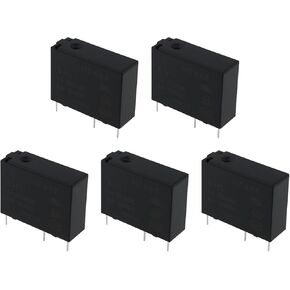 5 قطعة 4Pin مرحل الطباعة HF46F-5-HS1 5A 250 فولت لصنع النماذج الإلكترونية أجهزة الاستشعار المحركات in Kuwait