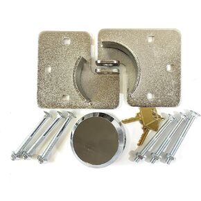 قفل بوك مزود بمشبك وأدوات تثبيت، وقفل دائري، ومسمار للأمان. فُولاَذ in Kuwait