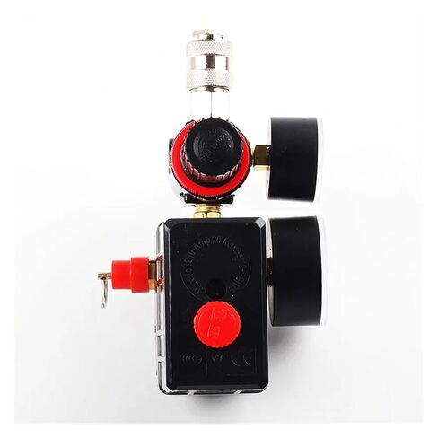 ضاغط الهواء 125PSI مجموعة مفاتيح الضغط الأوتوماتيكية مع صمام تنظيم الضغط، فاصل الزيت والماء in Kuwait