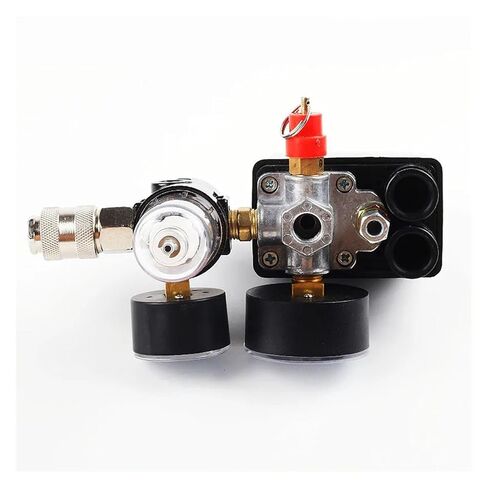 Air Compressor 125PSI Automatic Pressure Switch Assembly with Pressure regulating Valve Oil-Water Separator in Saudi Arabia