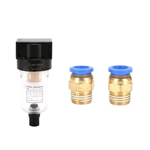 AF2000 1/4 Source Processor Filter air Pump Oil-Water Separator Oil-Gas Separation Tank air Compressor Pneumatic Components(AF2000+PC,with 6mm) in Saudi Arabia