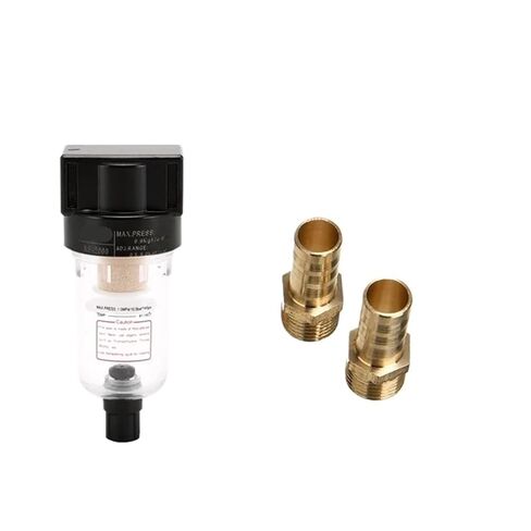 AF2000 1/4 Source Processor Filter air Pump Oil-Water Separator Oil-Gas Separation Tank air Compressor Pneumatic Components(AF2000+PC,with 6mm) in Saudi Arabia