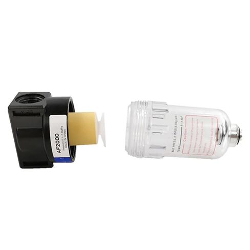 AF2000-02 ضاغط فاصل الرطوبة العالمي فلتر الهواء والماء فلتر زيت التقاط التلقائي 1/4 بوصة فصل المصدر in Kuwait