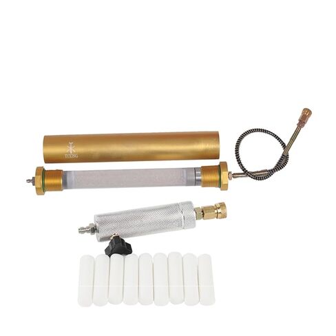 4500PSI 300Bar Oil Water Separator High Pressure Filter with Release Valve Separation Filter Air Compressor Scuba Diving(Desiccant) in Kuwait