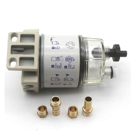 مجموعة فاصل الزيت والماء فلتر المحرك التوربيني NPT ZG1/4-19 لـ R12T 140R S3240 R12S R12P in Kuwait