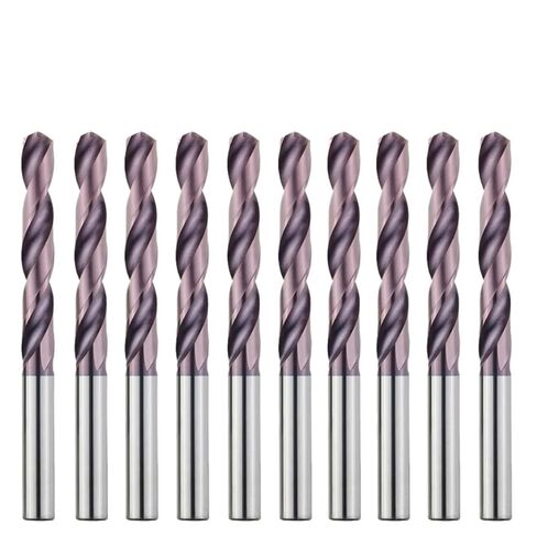 5 مللي متر-5.9 مللي متر × 60 مللي متر 6 مللي متر فلوت حلزوني تويست مثقاب 10 قطعة (5.7 مللي متر 10 قطعة) in Kuwait