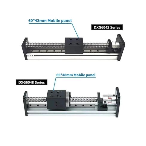 Upgraded Linear Guide Monorail Slide 500-1000mm Travel SFU1204/1605/1610 XYZ axis Support Nema23 Stepper Motor(SFU1610-600mm Stroke) in Saudi Arabia