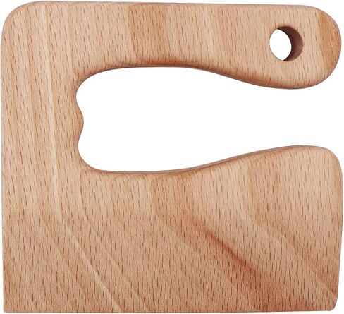CONSIO Wooden Kids Knife - Children's Safe knives - Toddler Knife for Chopping - Safe Cutting Veggies Fruits - Fish Shape in Saudi Arabia