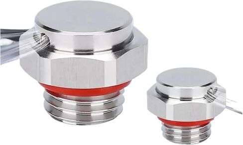 Waterproof Air Vent Valves 1pc 304 Stainless Steel Air Vent Valve Screw In M8 M10 M12 Breather Waterproof Heat Dissipation Plug(M12X1.5A) in Saudi Arabia