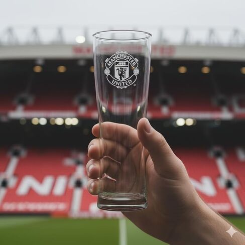 مانشستر يونايتد إف سي سليم باينت جلاس مونو كريست بيروني ستايل in Kuwait