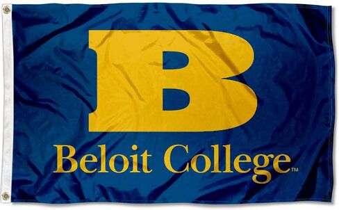 Beloit College Bucs Flag in Saudi Arabia