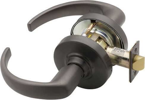 Schlage ND70PD SPA 613 C Keyway Series ND الصف 1 قفل أسطواني، وظيفة الفصل الدراسي، C Keyway، تصميم Sparta، لمسة نهائية برونزية مطلية بالزيت in Saudi Arabia