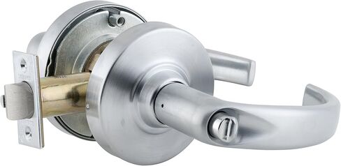 Schlage ND53JD SPA 626 (FSIC) Series ND Grade 1 Cylindrical Lock, Entrance Function, Full Size Interchangeable Core, Sparta Design, Satin Chrome Finish in Saudi Arabia