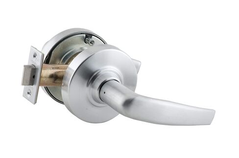 Schlage Commercial ND40SPA612 ND Series قفل أسطواني من الدرجة 1، وظيفة الخصوصية، تصميم رافعة سبارتا، لمسة نهائية من البرونز الساتان in Saudi Arabia