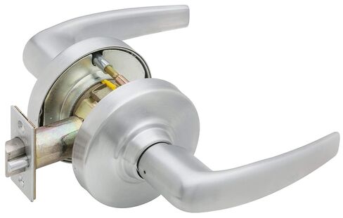 Schlage Commercial ND40SPA612 ND Series قفل أسطواني من الدرجة 1، وظيفة الخصوصية، تصميم رافعة سبارتا، لمسة نهائية من البرونز الساتان in Saudi Arabia
