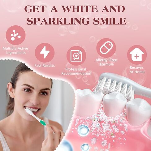 SP-8 Probiotic Ultra Whitening Toothpaste Upgraded, SP-8 New Version Fluoride-Free & Probiotic-Infused Formula for Oral Health, Teeth Whitening & Gum Care & Fresh Breath Probiotic Toothpaste for Adult in Saudi Arabia