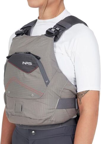 NRS Ion Life Jacket for Adults – Coast Guard Approved PFD for Kayaking, Fishing, Boating – Thin, Lightweight, Adjustable Kayak Life Vest in Saudi Arabia