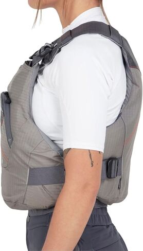 NRS Ion Life Jacket for Adults – Coast Guard Approved PFD for Kayaking, Fishing, Boating – Thin, Lightweight, Adjustable Kayak Life Vest in Saudi Arabia
