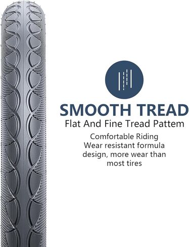 YUNSCM 2-PCS 26" Road Bike Tires 26x2.0/50-559 Compatible with 26 * 2 26 x 2.0 26X2.0 Bike Bicycle Tires (Y-821) in Saudi Arabia