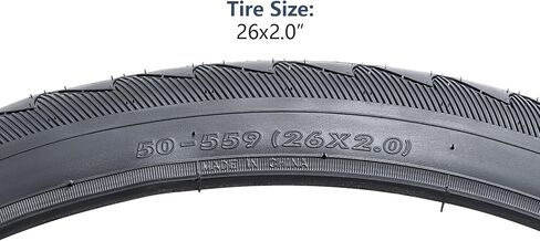 YUNSCM 2-PCS 26" Road Bike Tires 26x2.0/50-559 Compatible with 26 * 2 26 x 2.0 26X2.0 Bike Bicycle Tires (Y-821) in Saudi Arabia