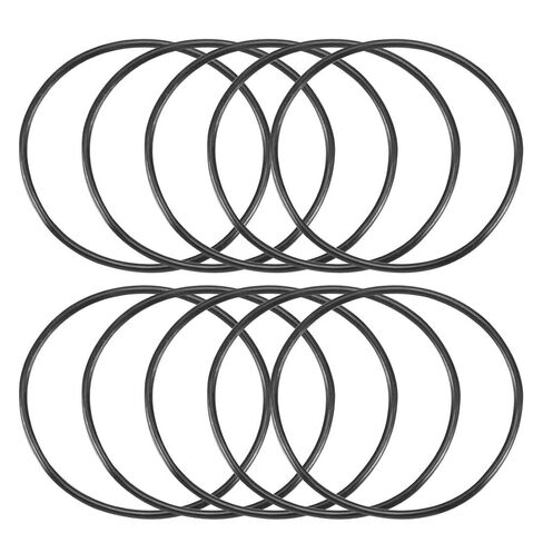 uxcell Nitrile Rubber O-Rings, 92mm OD 85mm ID 3.5mm Width, Metric Sealing Gasket, Pack of 10 in Saudi Arabia