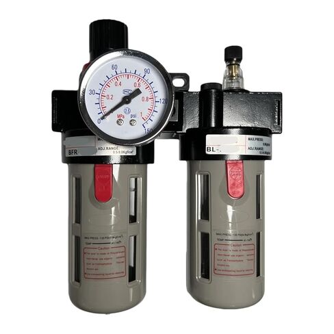 فاصل الزيت عن الماء BFC2000/3000/4000 فلتر تنظيم الضغط هوائي مزدوج القطعة ثلاثي (3/8 بوصة) in Kuwait