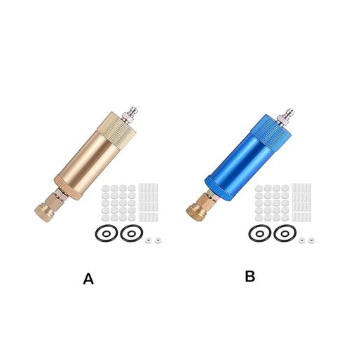 فلتر الهواء، زيت الماء، فاصل غاطس 30 ميجا باسكال، مضخة PCP الخفيفة، مضخة يدوية، ضاغط هواء مقاوم للماء (أزرق) in Kuwait