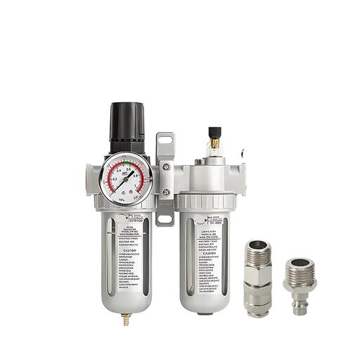 SFC200 1/4" SFC400 1/2" SFC300 3/8" Air Filter Regulator Oil Water Separator steam Trap regulating Valve Suitable for Compressor Pneumatic Parts(SFC-300) in Saudi Arabia
