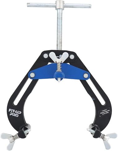 B&B Pipe 1221 PDQ Pipe Clamp (متوسط) يناسب الأنابيب من 2 إلى 6 بوصات لتركيب الأنابيب والتركيب واللحام in Kuwait