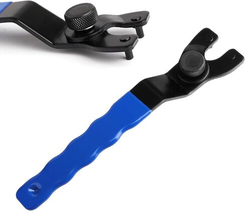 Golden Pearl Pin Spanner,Spanner Wrench for Grinder,Adjustable Pin Wrench for Angle Grinder Machine(Blue) in Saudi Arabia