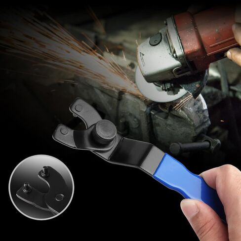 Golden Pearl Pin Spanner,Spanner Wrench for Grinder,Adjustable Pin Wrench for Angle Grinder Machine(Blue) in Saudi Arabia
