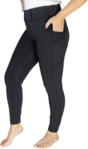 Horse Riding Pants for Women, Equestrian Riding Breeches, Horseback Riding Pants Winter, Full Seat Silicone Grip with Pockets in Saudi Arabia
